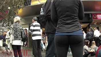 unbelievable booty in opened up pants