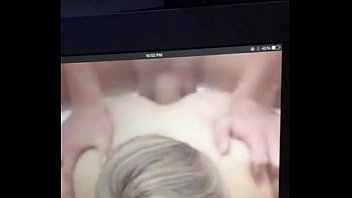 Cumming on iPad with slowmotion