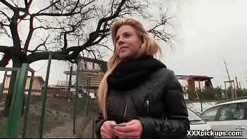 Teen Czech Girl Sucking Cock For Cash In Public Video 10