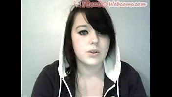 Hot Emo Teen Likes to SHow Pussy and Tits to Friends