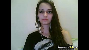 magnificent brunett rubie in live dolls on webcam.