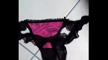 Jerkingoff my sisters thong