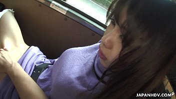 Eri sucking on a dick in the backseat of the car