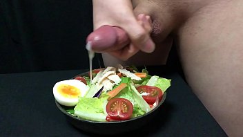 currency-shot on salad